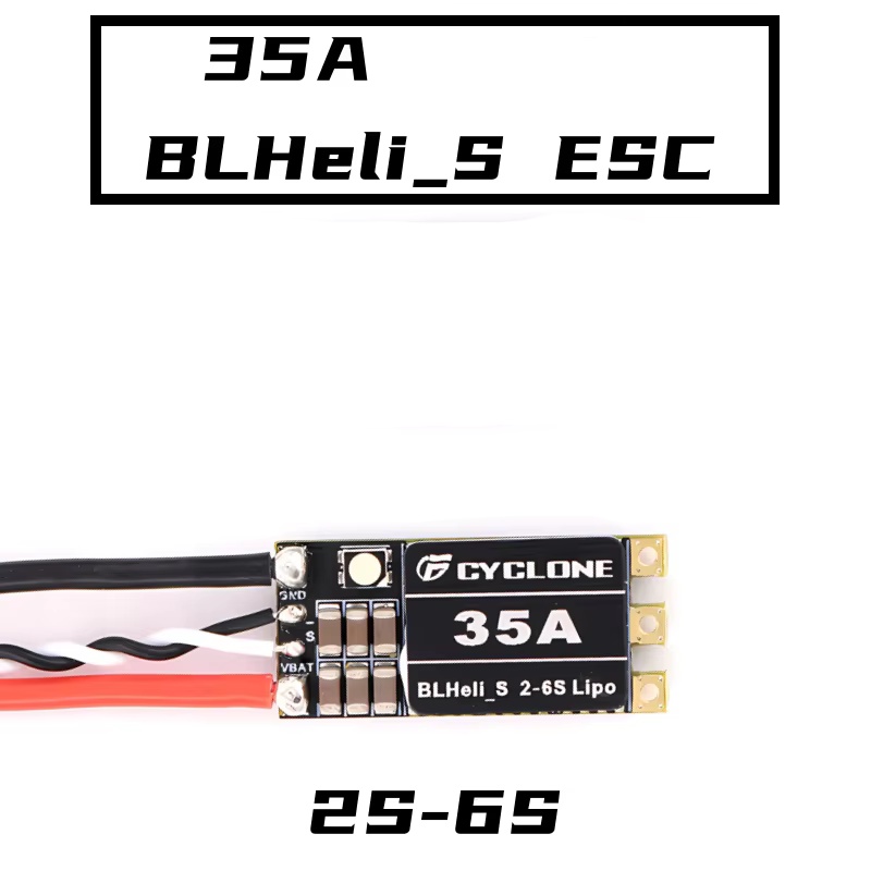 Drone With Rc 2 - Cyclone 35A BLHeli_S ESC - High-Speed