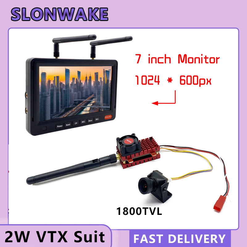Drone Kf Rc - SLONWAKE 5.8G 2W VTX FPV 1800TVL
