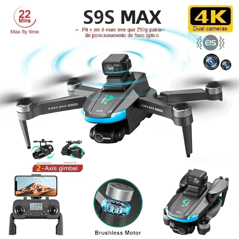 Drone Kf Rc - NEW S9S MAX MINI Drone 4K
