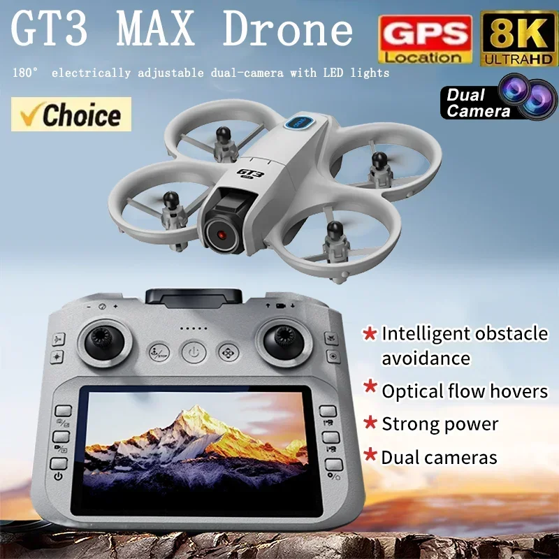 Drone Rc Foldable - 2026 NEW GT3 Mini With LED