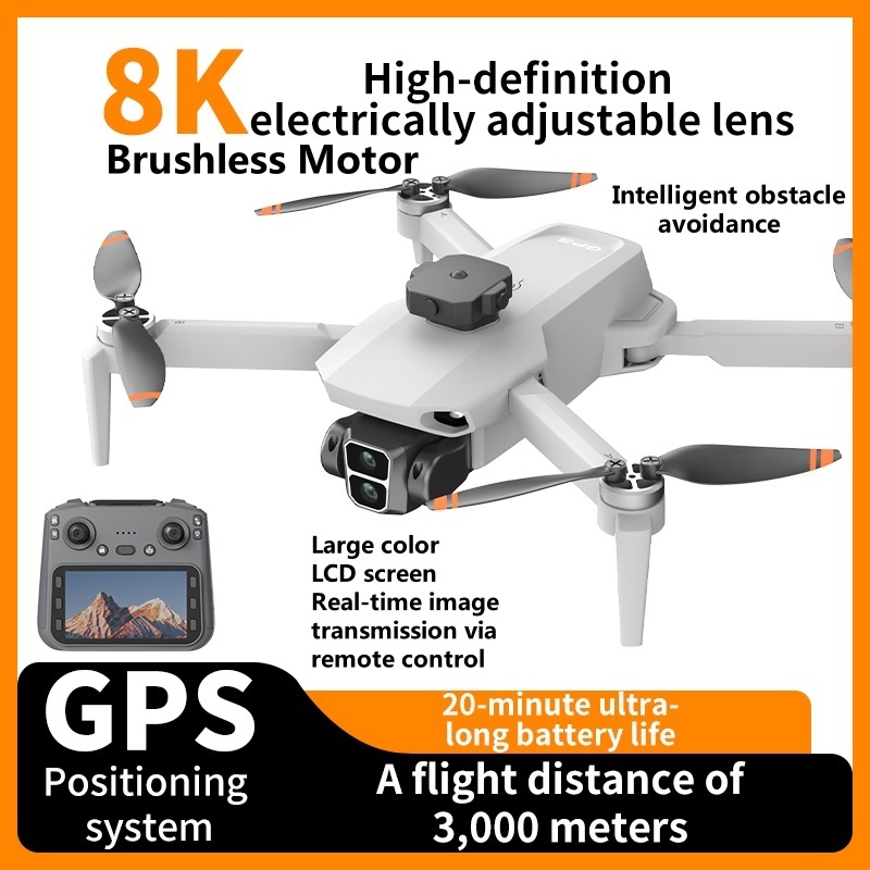 8K ESC Camera Obstacle Avoidan - Drone Rc Foldable recension och pris