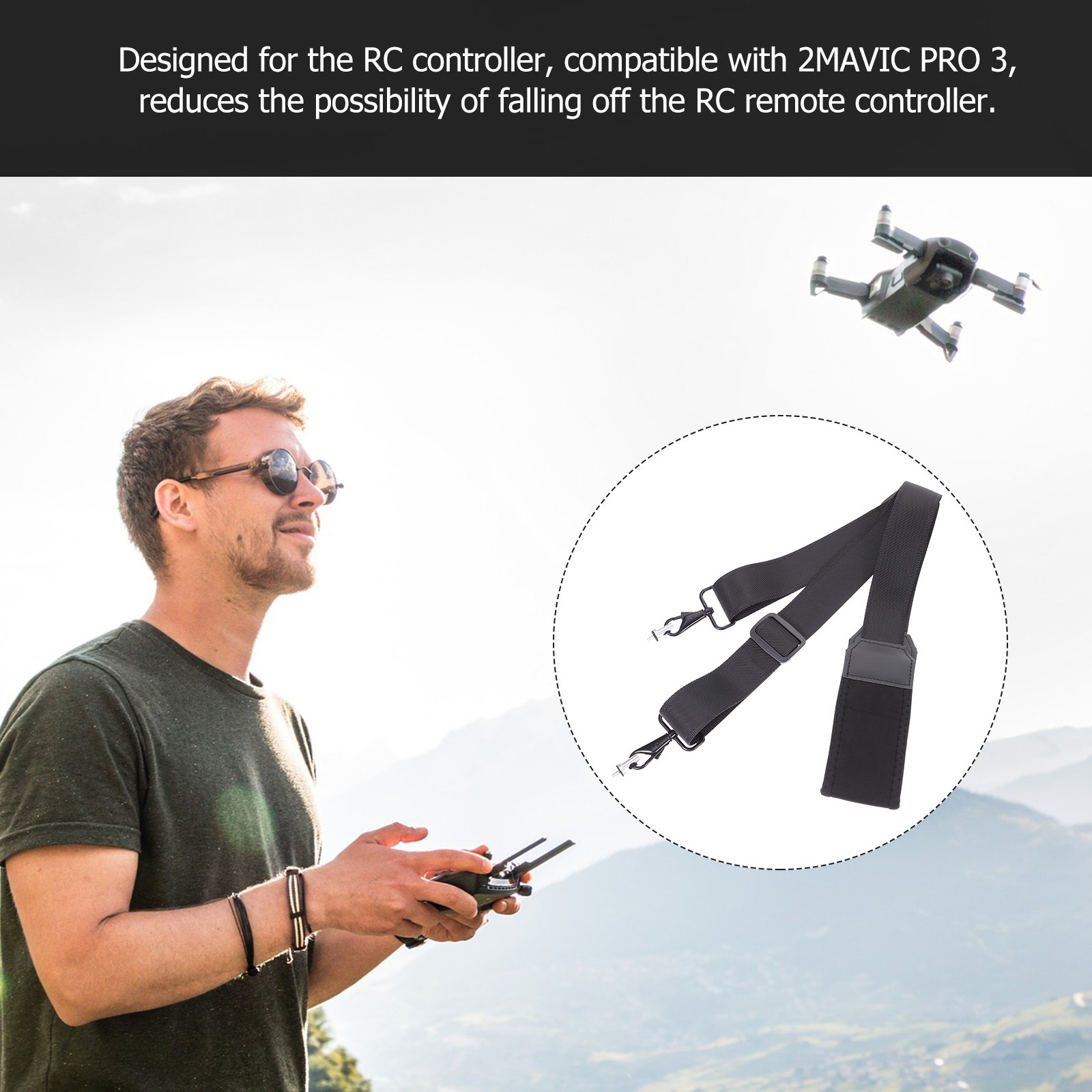 2 3 Compatible Rc Controller N - Drone Rc Lanyard recension och pris
