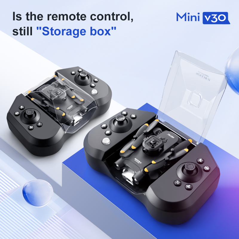 Mini V30 WiFi FPV Drone With 4 - Drone Kf Rc recension och pris