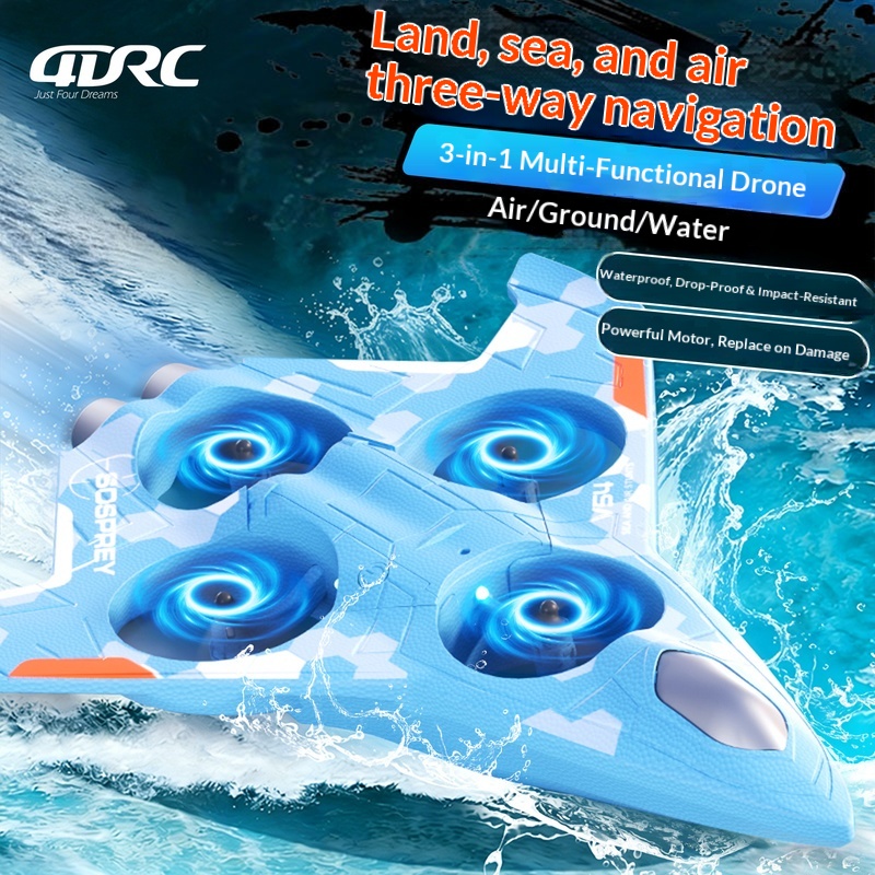Sosprey 3 In 1 Sea Land Air Rc - Rc Drone And Flying Car recension och pris