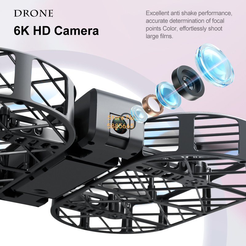 8K HD Camera 360° Protection O - Drone Rc Foldable recension och pris