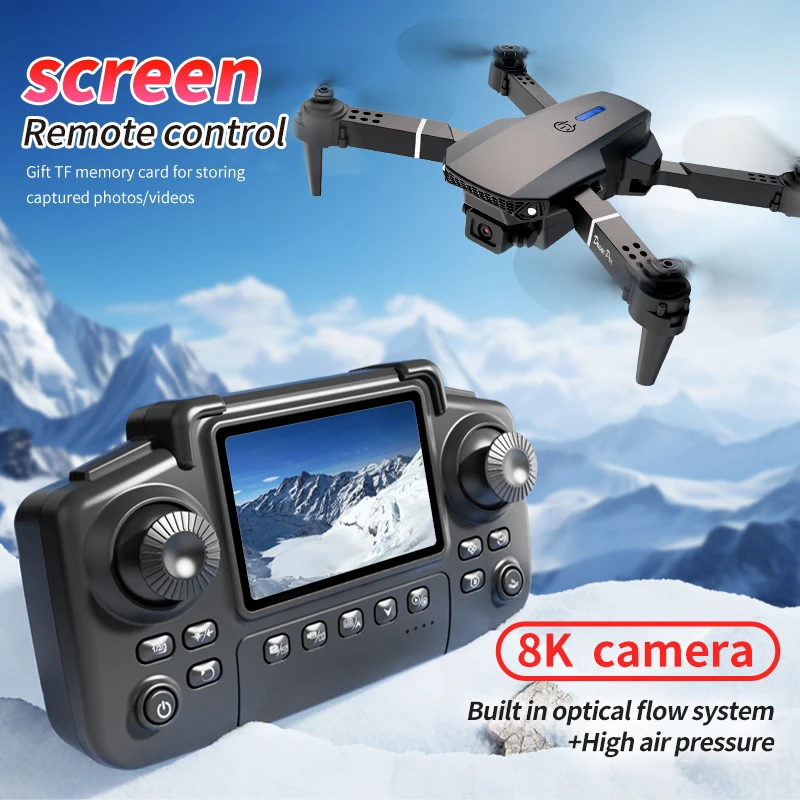 Professional E88 PRO Drone wit - Drone Kf Rc recension och pris