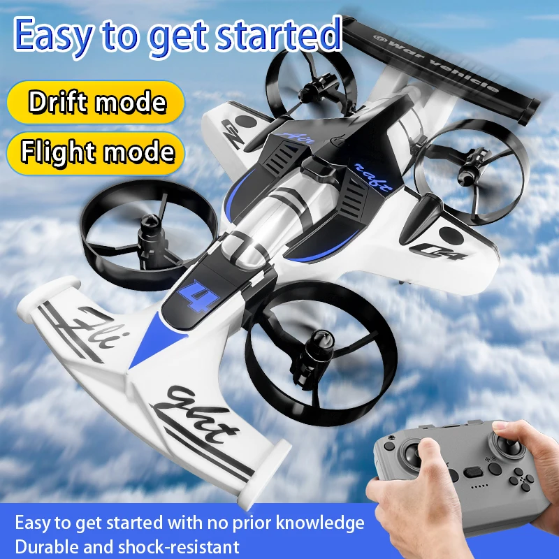 2 IN 1 Remote Control Quadcopt - Rc Drone And Flying Car recension och pris