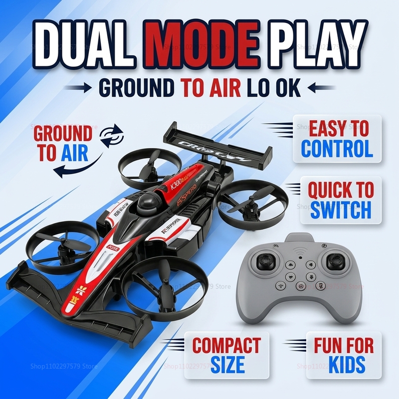 Mini Rc Flying Car 2.4G Remote - Rc Drone And Flying Car recension och pris