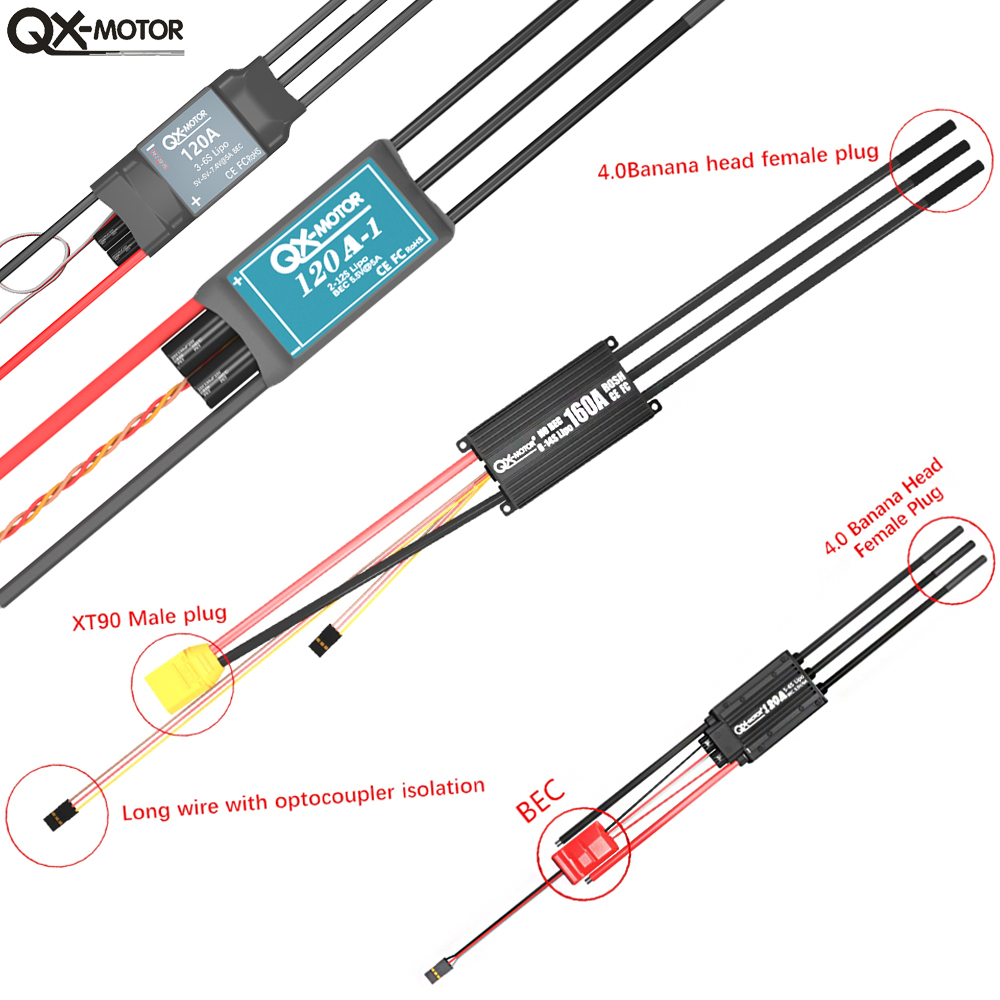 20A-120A Brushless ESC Speed C - Drone Kf Rc recension och pris