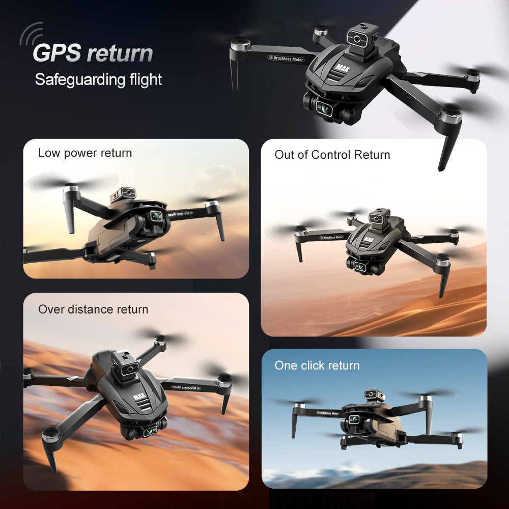 V168 PRO Max GPS Drone 8K Prof - Drone Kf Rc recension och pris