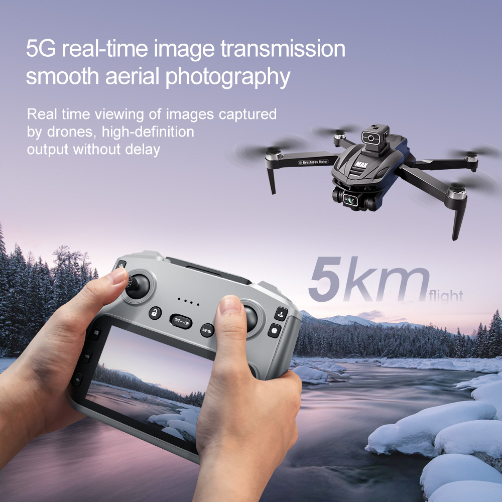 V168 PRO Max GPS Drone 8K Prof - Drone Kf Rc recension och pris