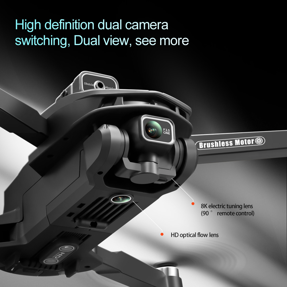 V168 PRO Max GPS Drone 8K Prof - Drone Kf Rc recension och pris