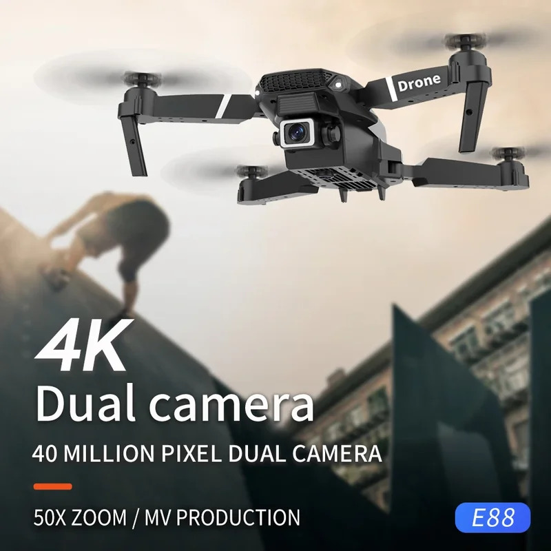 E88 ProIntelligent Folding Dro - Drone Rc Team City recension och pris