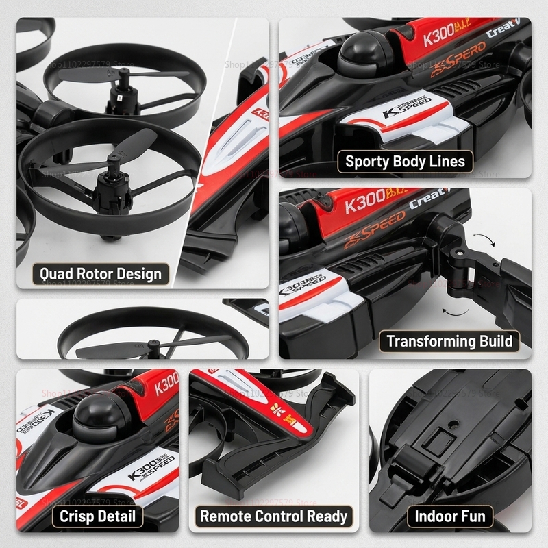 RC UAV Flying Drift Cars 2-in- - Rc Drone And Flying Car recension och pris