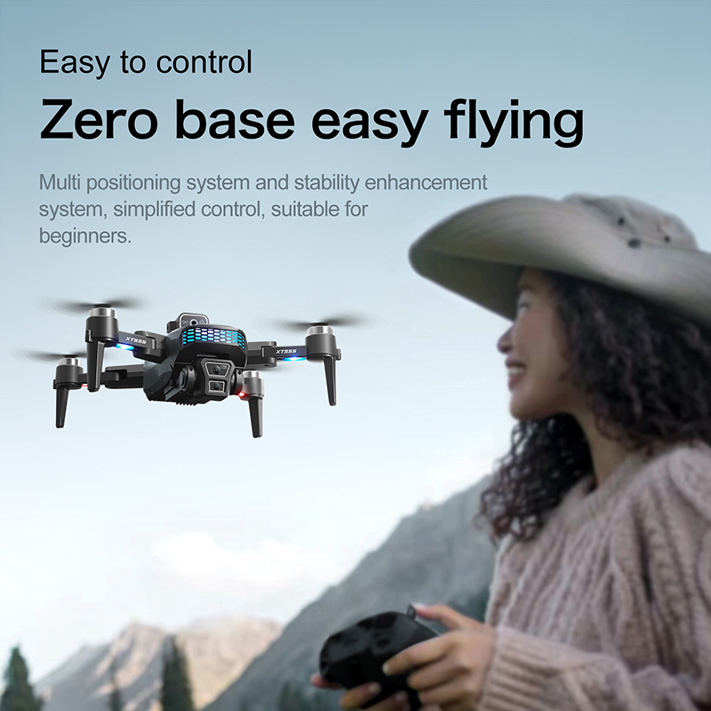 New XT555 GPS RC Drone Cam Pro - Drone Rc Foldable recension och pris
