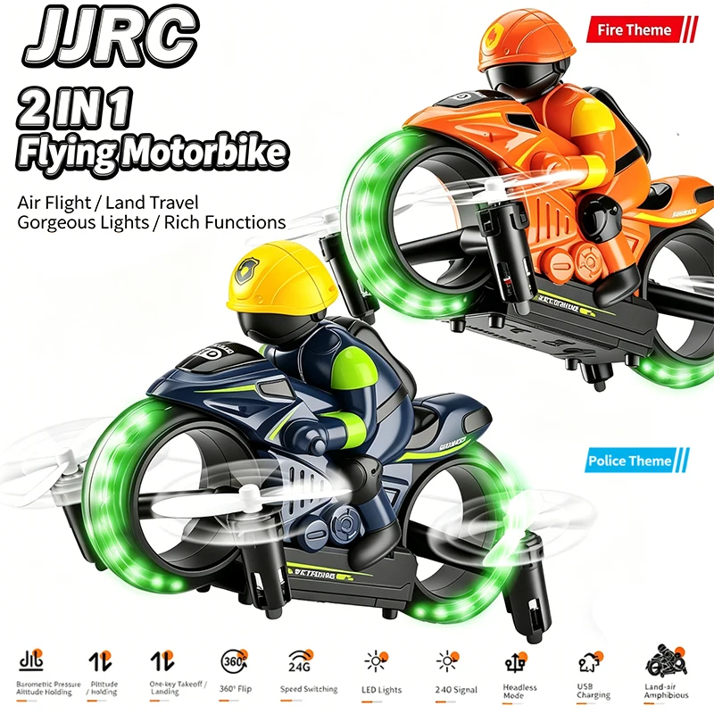 2IN1 RC Car and RC Drone Land  - Rc Drone And Flying Car recension och pris