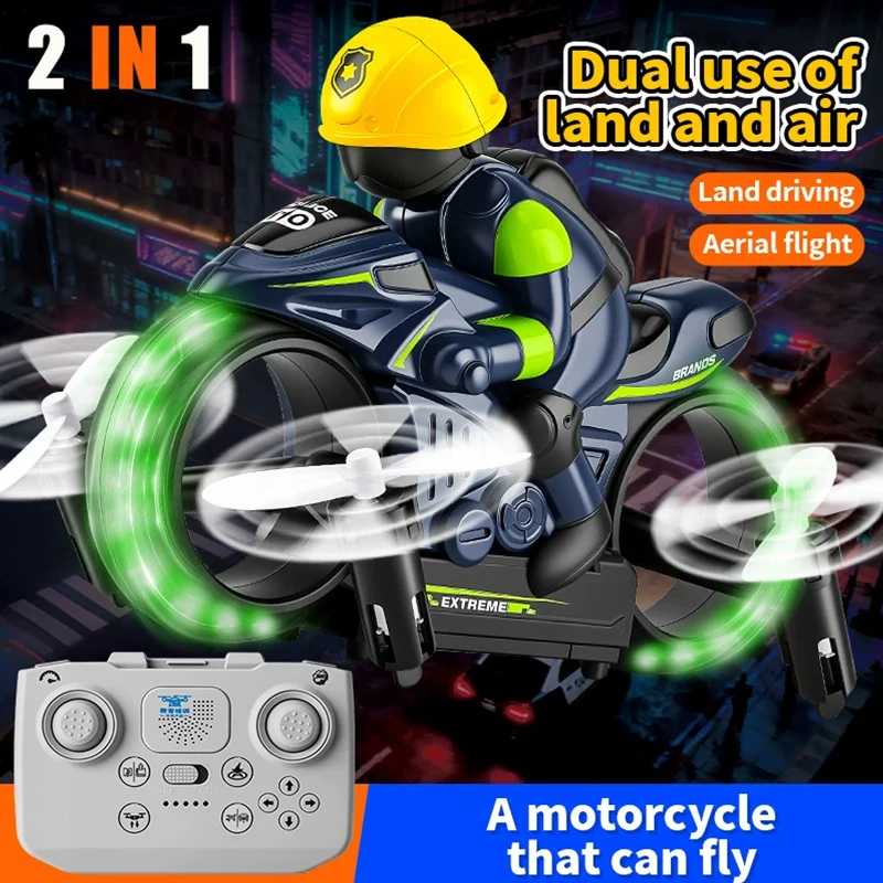 2IN1 RC Car and RC Drone Land  - Rc Drone And Flying Car recension och pris