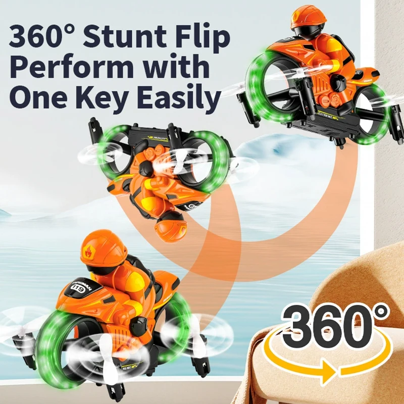 2IN1 RC Car and RC Drone Land  - Rc Drone And Flying Car recension och pris