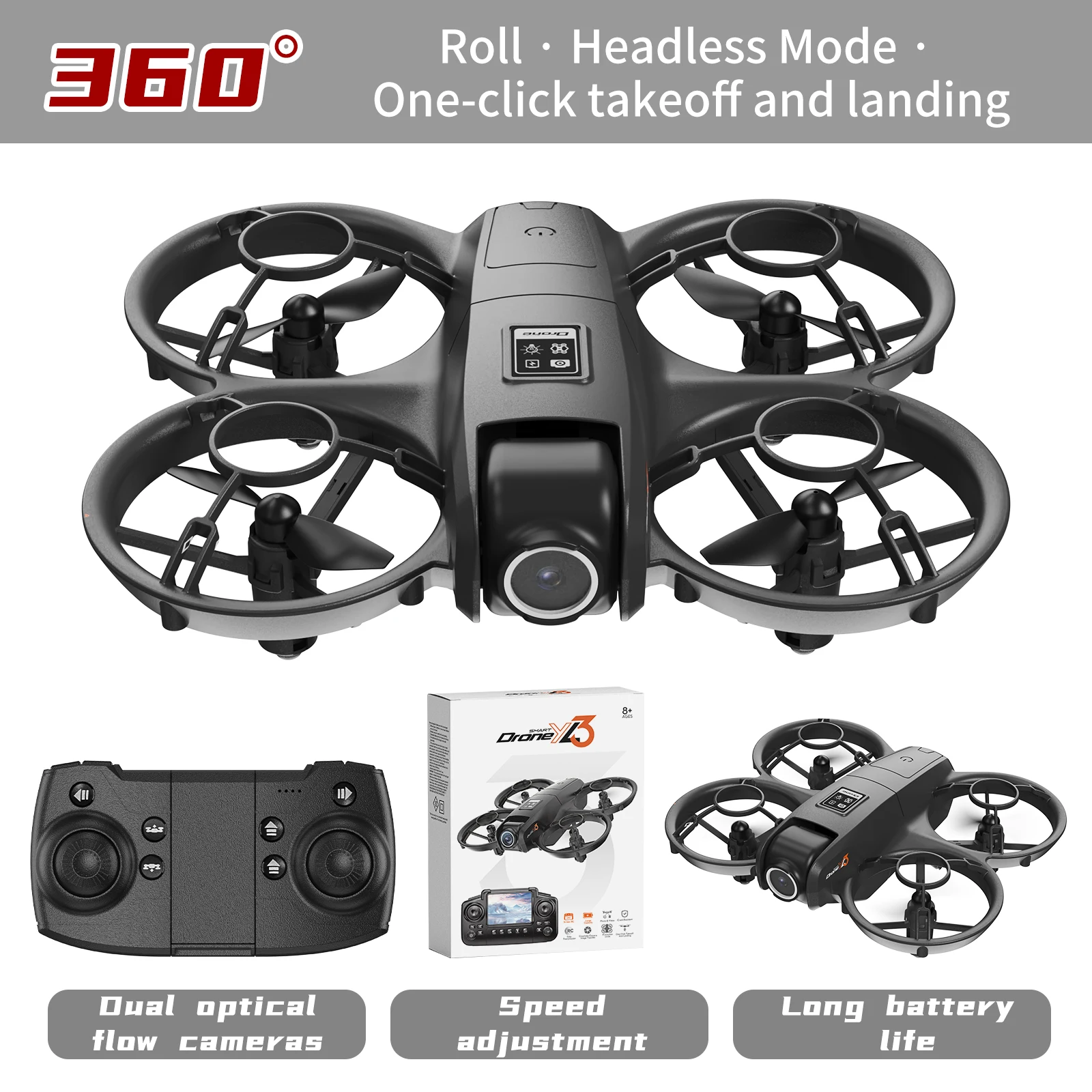 New YL3 RC Drone 8K 1080P Wide - Drone Rc Foldable recension och pris