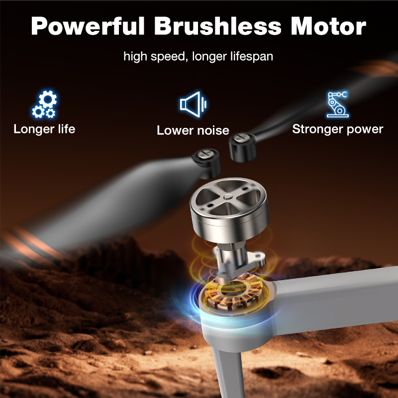 NEW Hot L017 Pro Drone Brushle - Drone Kf Rc recension och pris