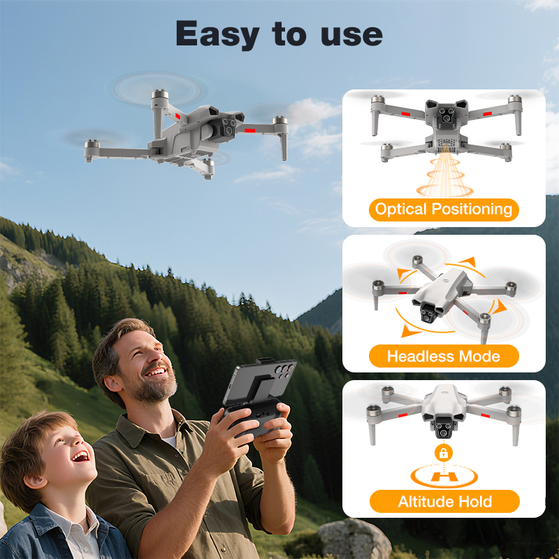 NEW Hot L017 Pro Drone Brushle - Drone Kf Rc recension och pris