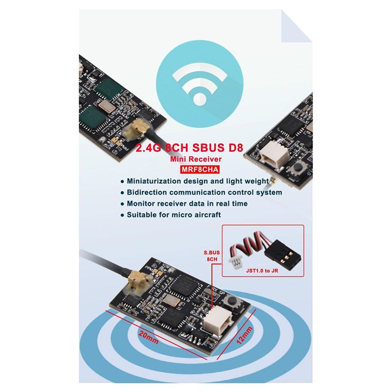 A29F-MRF8CHA 2.4G AGF For Frsk - Frsky Receiver Module recension och pris