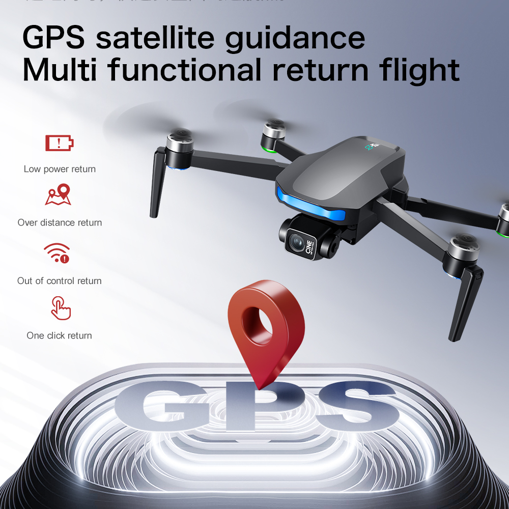 New S-X1 MAX Drone GPS 8K Prof - Drone Rc Team City recension och pris