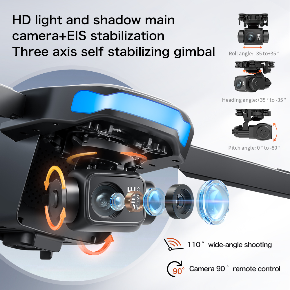New S-X1 MAX Drone GPS 8K Prof - Drone Rc Team City recension och pris